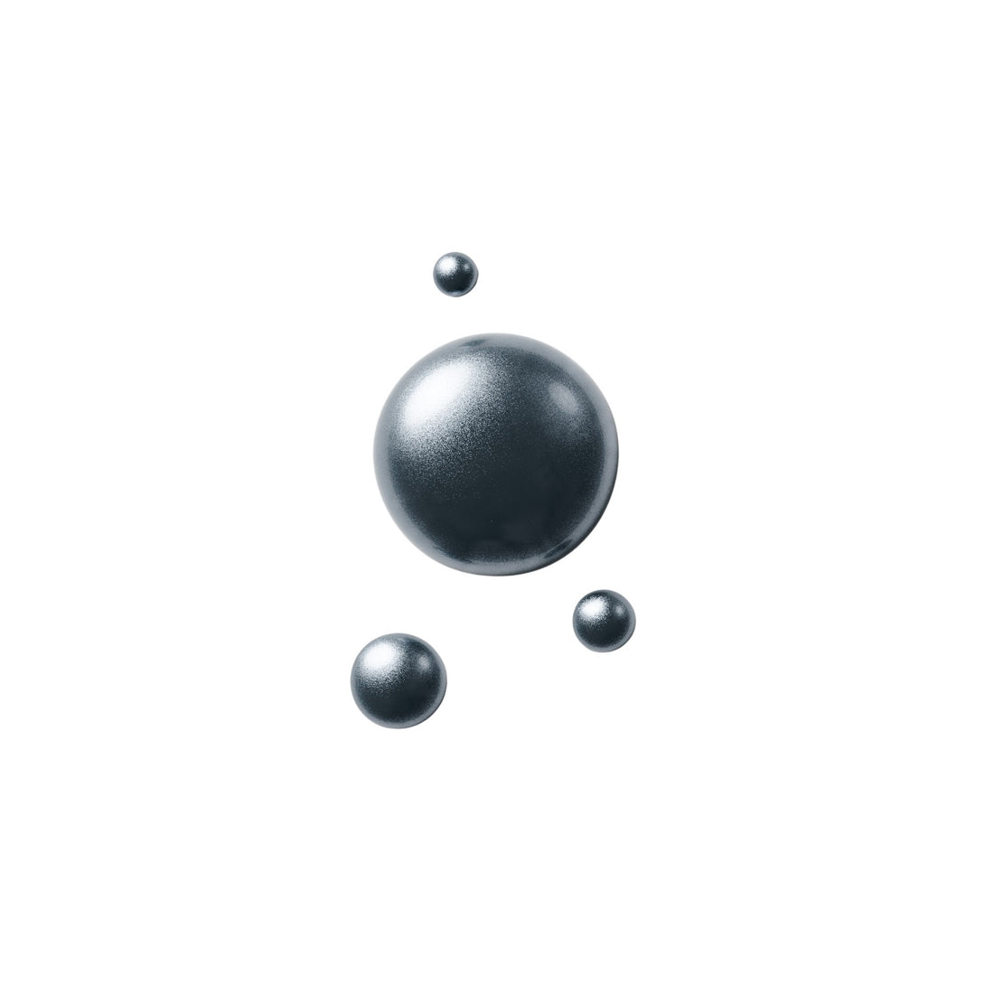 Alûstre Metallic Nail Polish 884M Grey