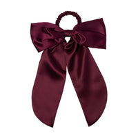 Slip Pure Slik Hair Bow Crimson