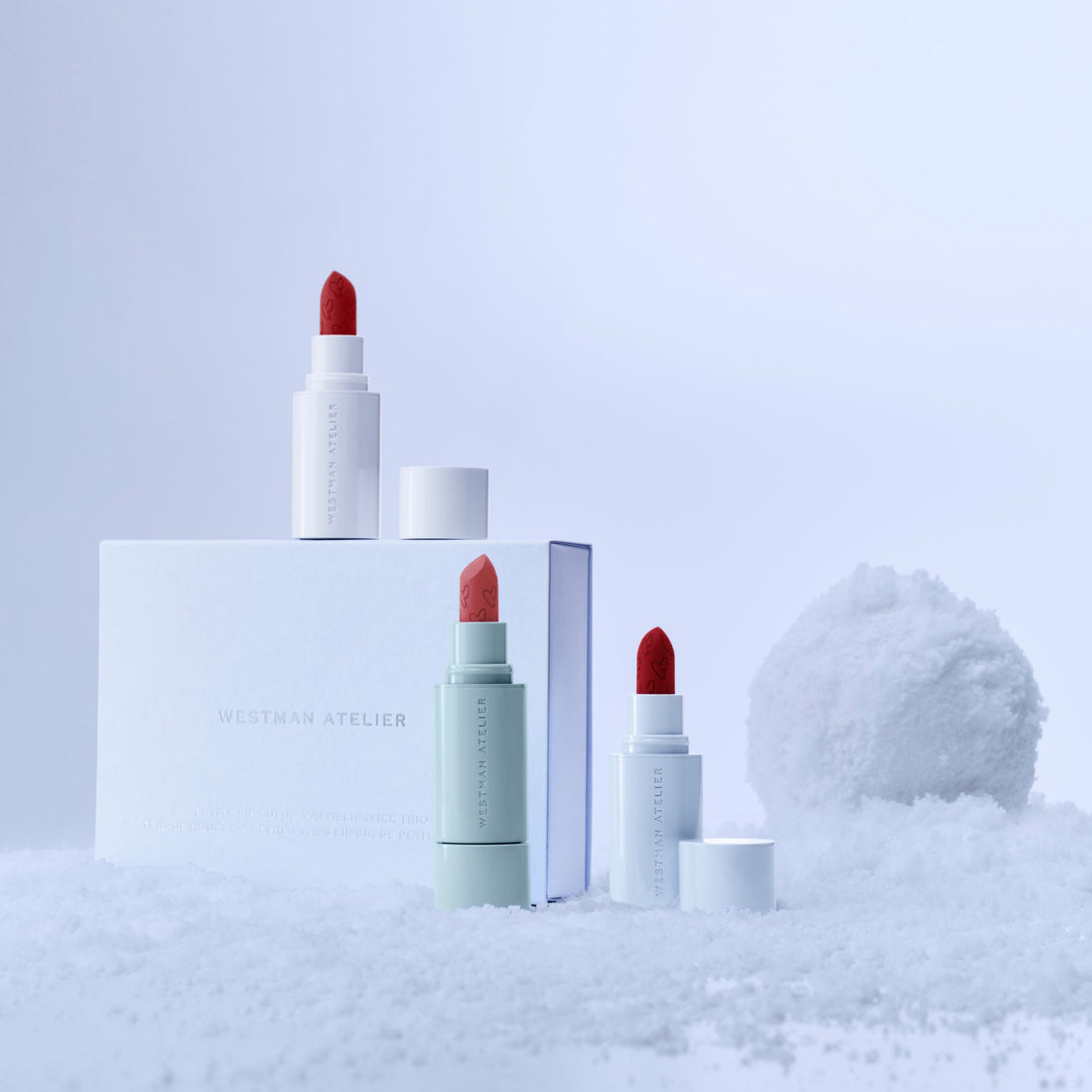 Westman Atelier Petite Lip Suede Matte Lipstick Trio