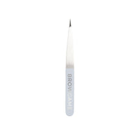 Browgame Original Pointed Tweezer - White - Koch Parfymeri