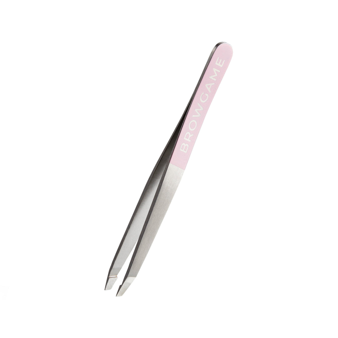 Browgame Original Slanted Tweezer - Pink - Koch Parfymeri