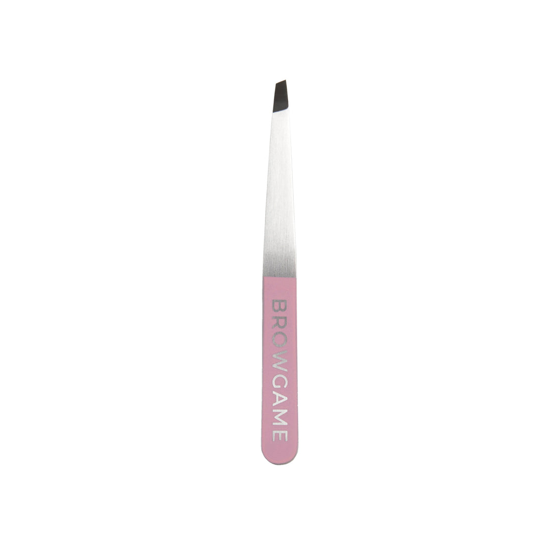 Browgame Original Slanted Tweezer - Pink - Koch Parfymeri