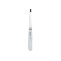 Browgame Original Slanted Tweezer - White - Koch Parfymeri