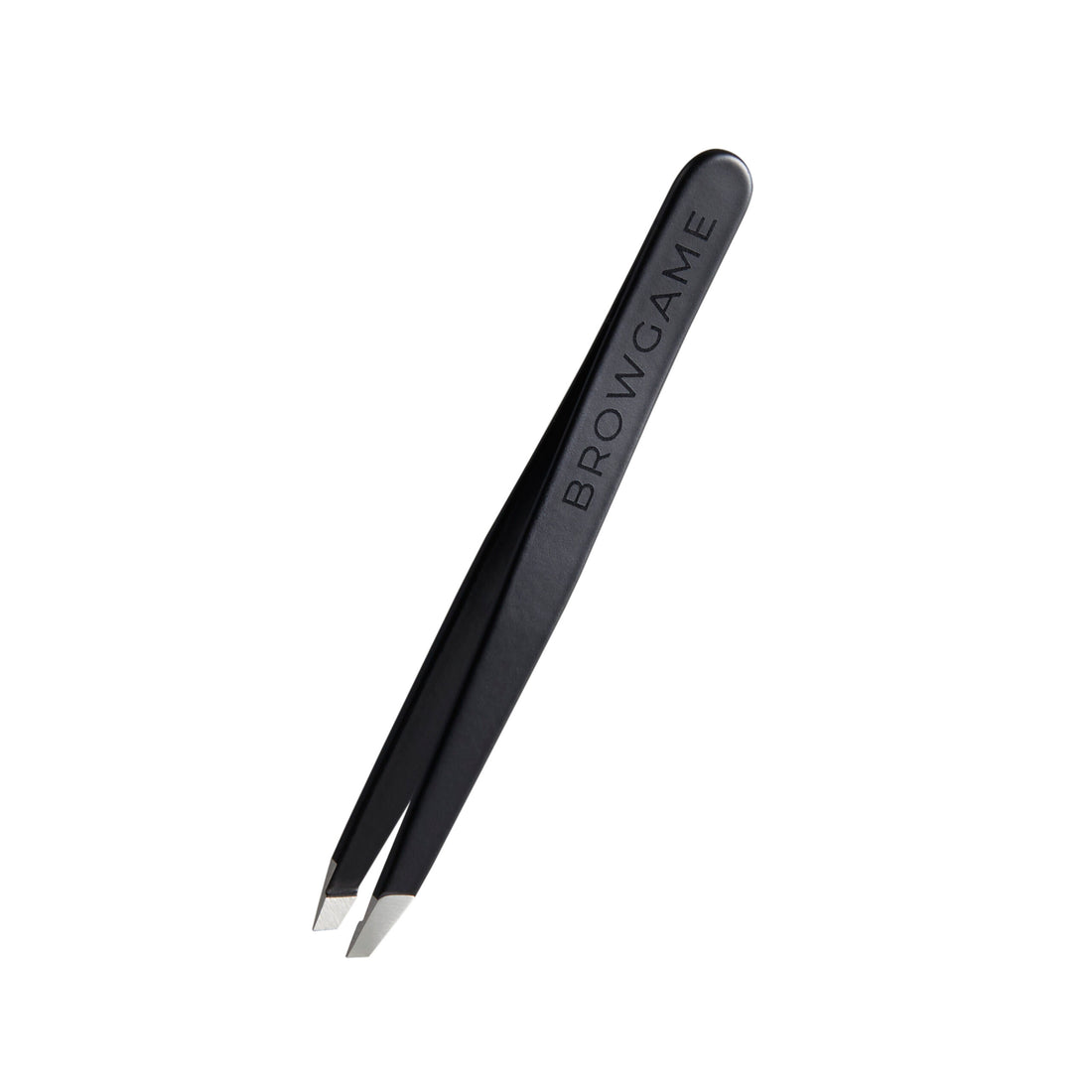Browgame Signature Slanted Tweezer Blackout - Koch Parfymeri