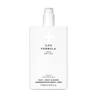 Iles Formula Hair + Body Cleanse + Exfoliating Sponge 500 ml - Koch Parfymeri