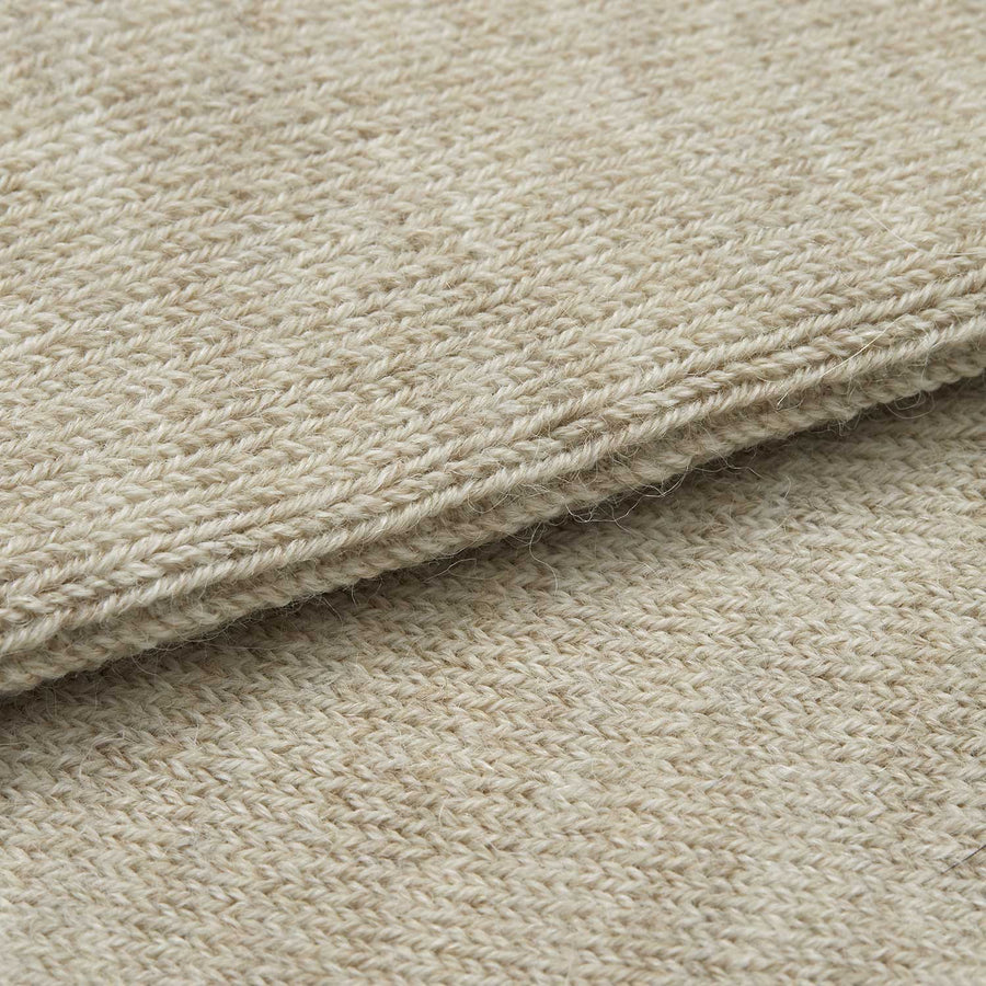 The Beauty Sleeper Alpaca Bed Socks Sand