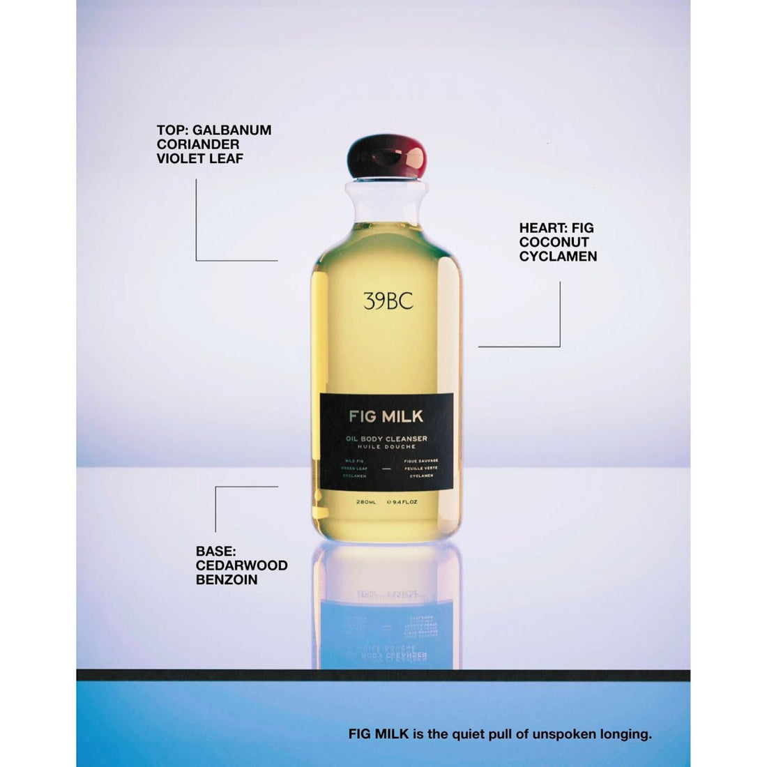 39BC Fig Milk Oil Body Cleanser 280 ml