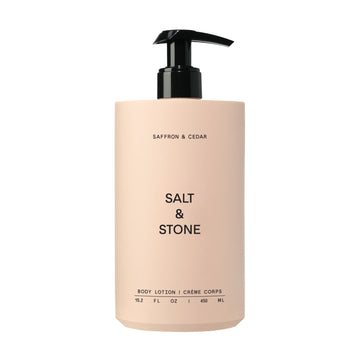 Salt & Stone Saffron & Cedar Body Lotion 450 ml