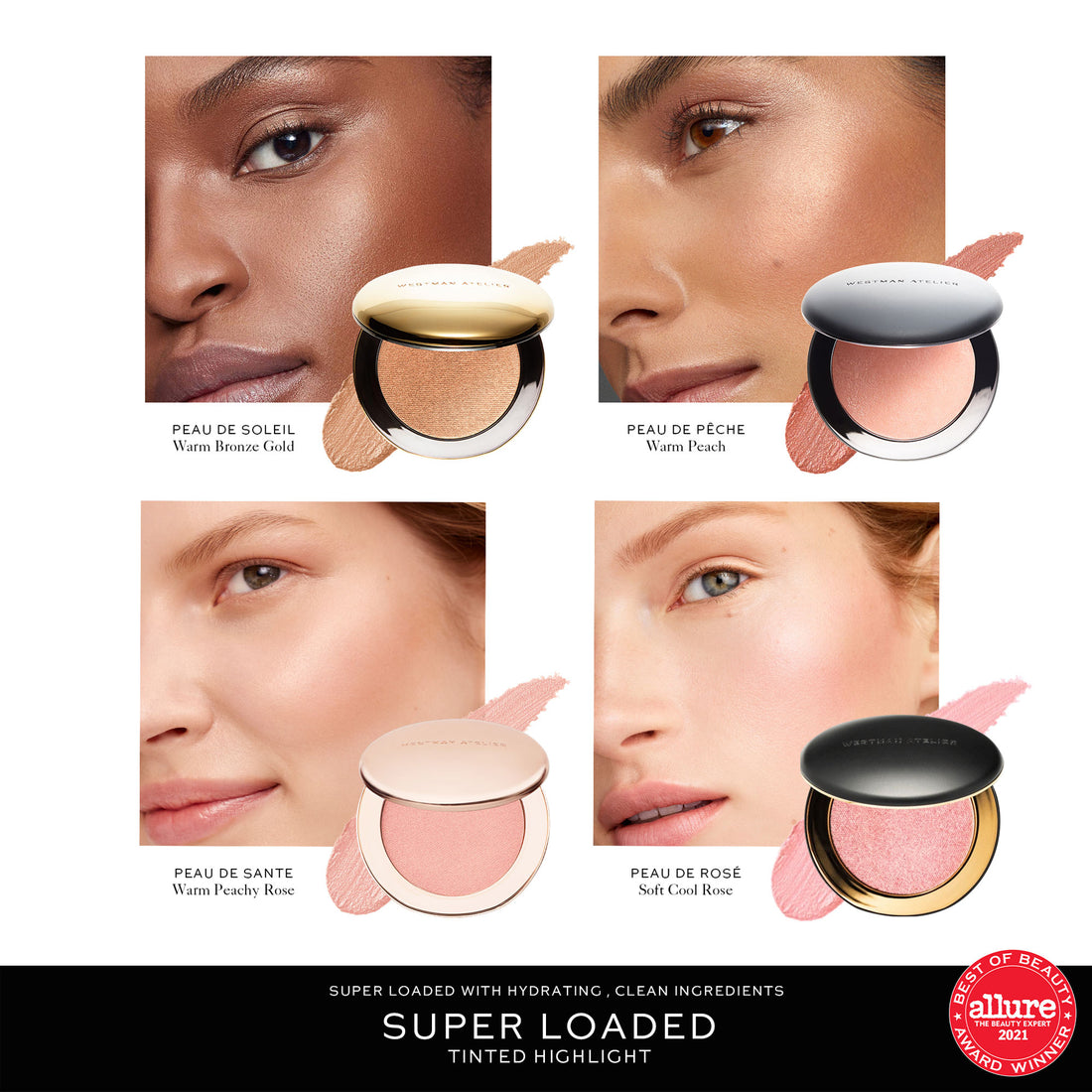 Westman Atelier Super Loaded Tinted Highlight "Peau de Santé"