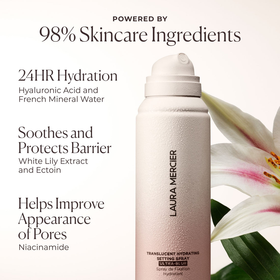 Laura Mercier Translucent Hydrating Setting Spray Ultra-Blur 100 ml