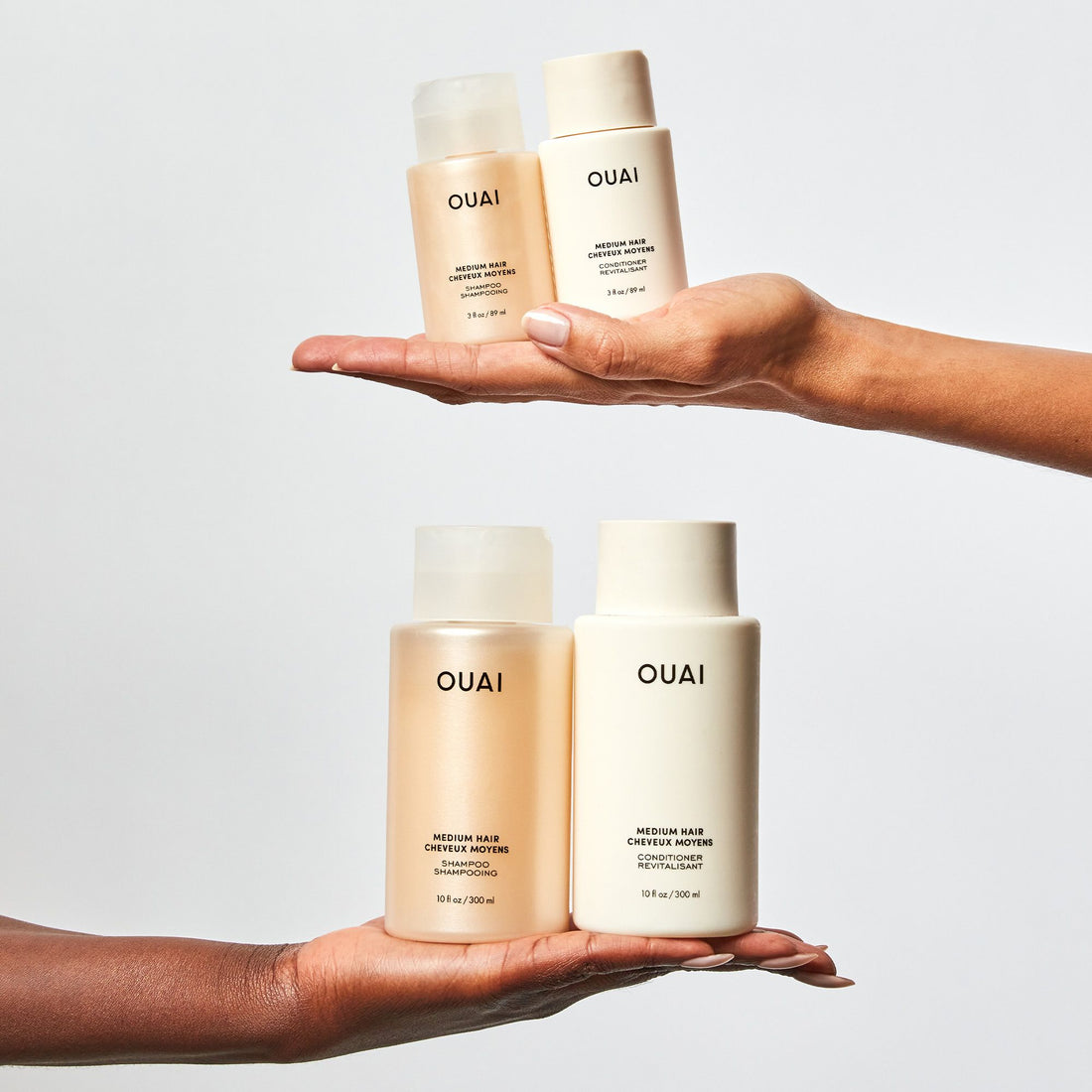 OUAI Medium Hair Travel Kit