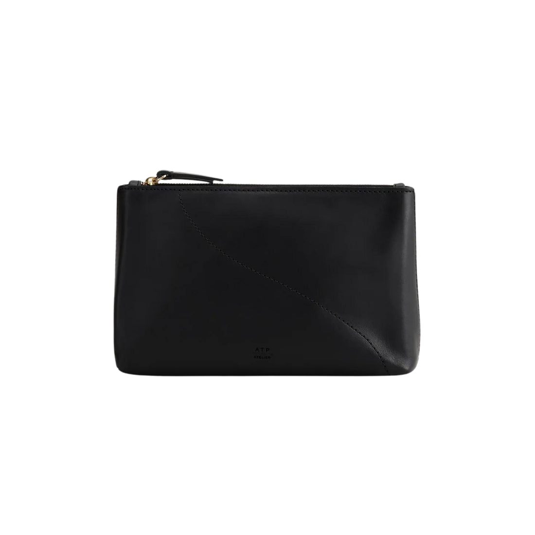 ATP Atelier Solaio Black Leather Beauty Bag