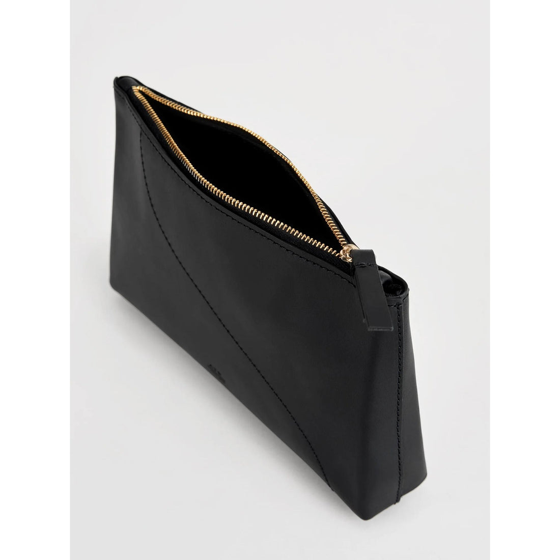 ATP Atelier Solaio Black Leather Beauty Bag