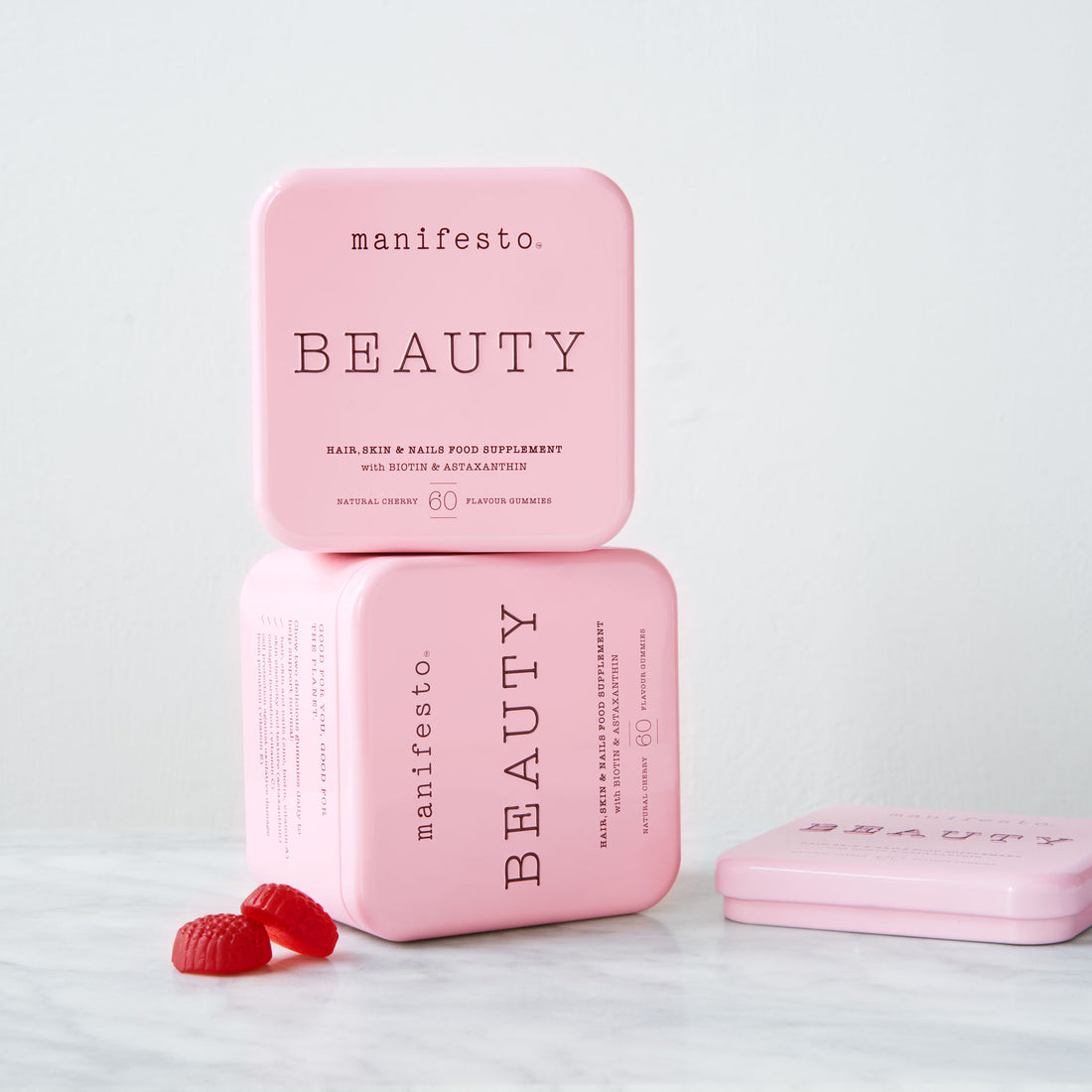 Manifesto Beauty Gummies Tin (x60)