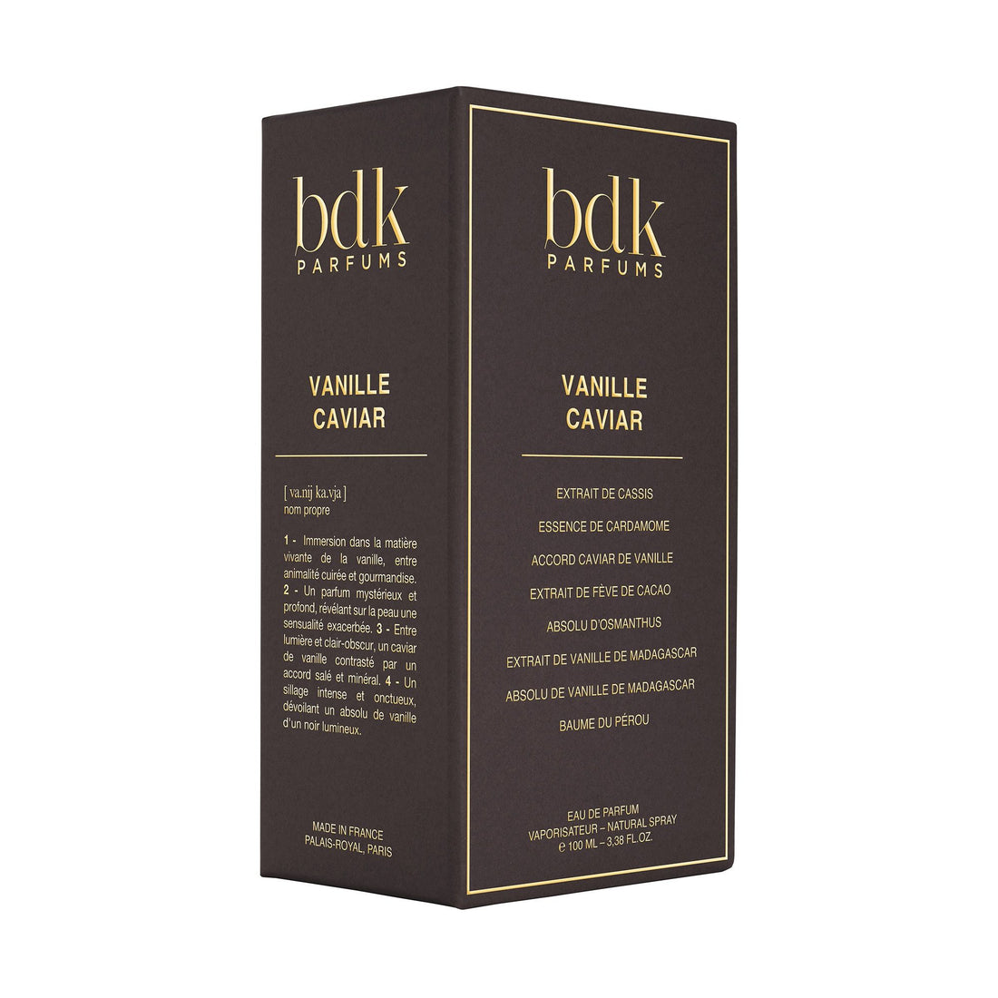 BDK Parfums Vanille Caviar Eau de Parfum 100 ml