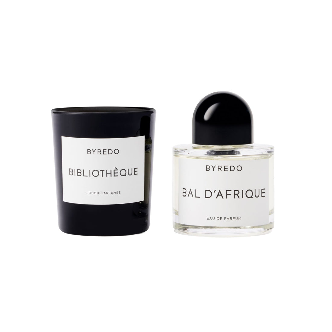 BYREDO Bal d'Afrique 50 ml Eau de Parfum and 70 g Bibliothèque Candle Gift set