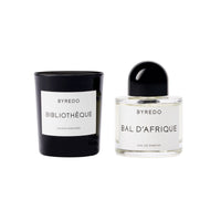 BYREDO Bal d'Afrique 50 ml Eau de Parfum and 70 g Bibliothèque Candle Gift set