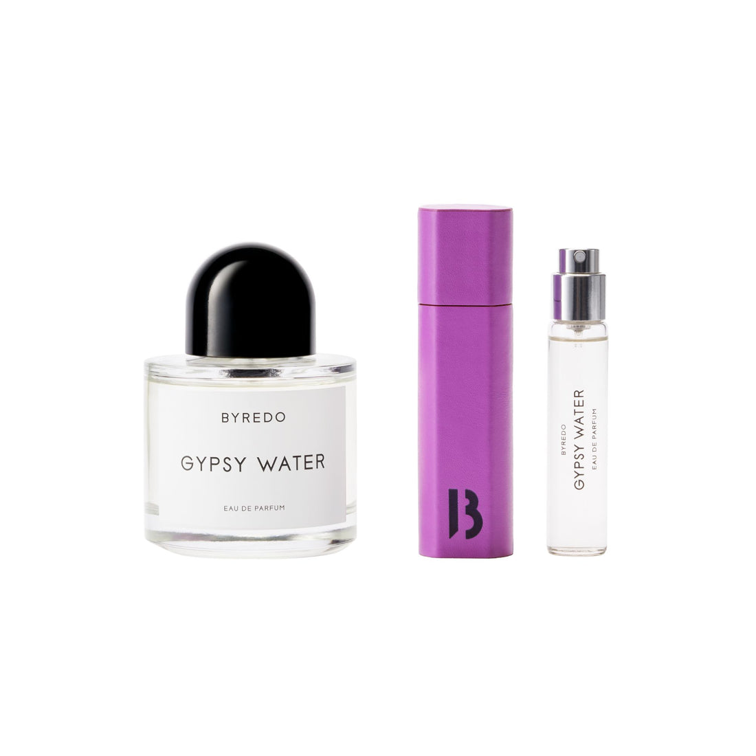 BYREDO Gypsy Water 100 ml Eau de Parfum and 12 ml Travel Leather Case Set
