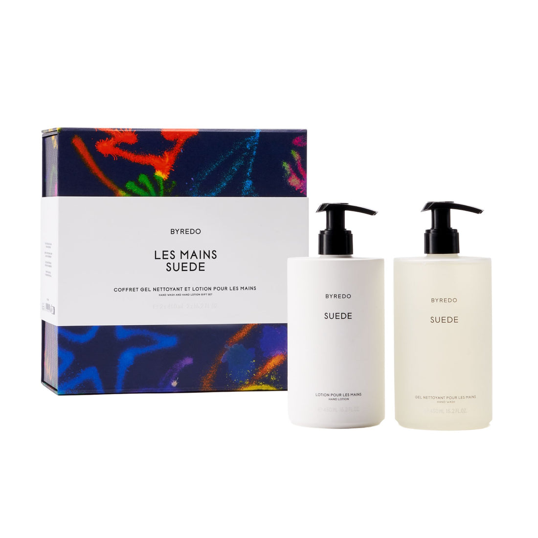 BYREDO Les Mains Suede Hand Wash and Hand Lotion Gift Set