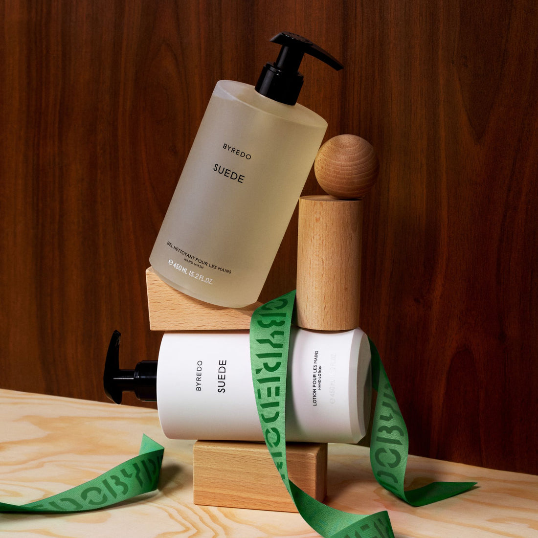 BYREDO Les Mains Suede Hand Wash and Hand Lotion Gift Set