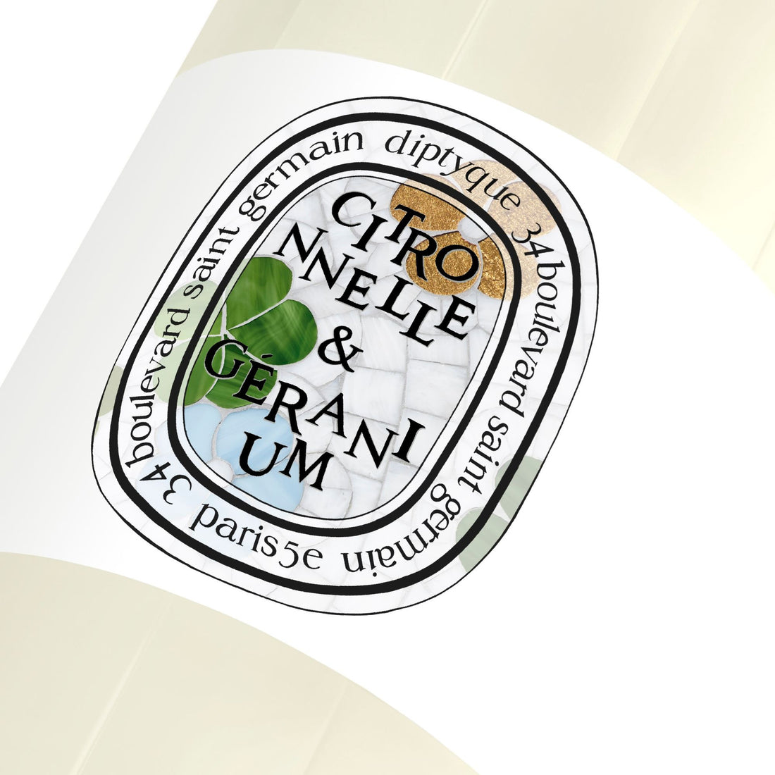 Diptyque Citronnelle & Geranium Perfumed Cleansing Gel 200 ml