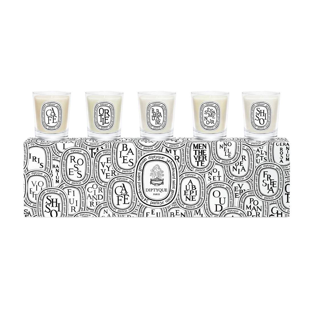 Diptyque Set of 5 Miniature Candles