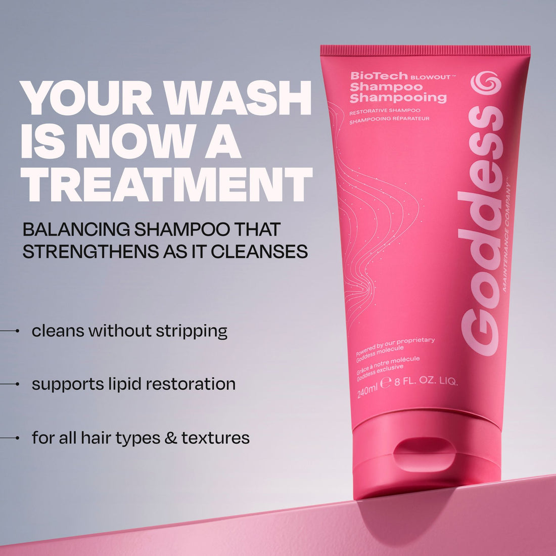 Goddess BioTech Blowout Shampoo 240 ml