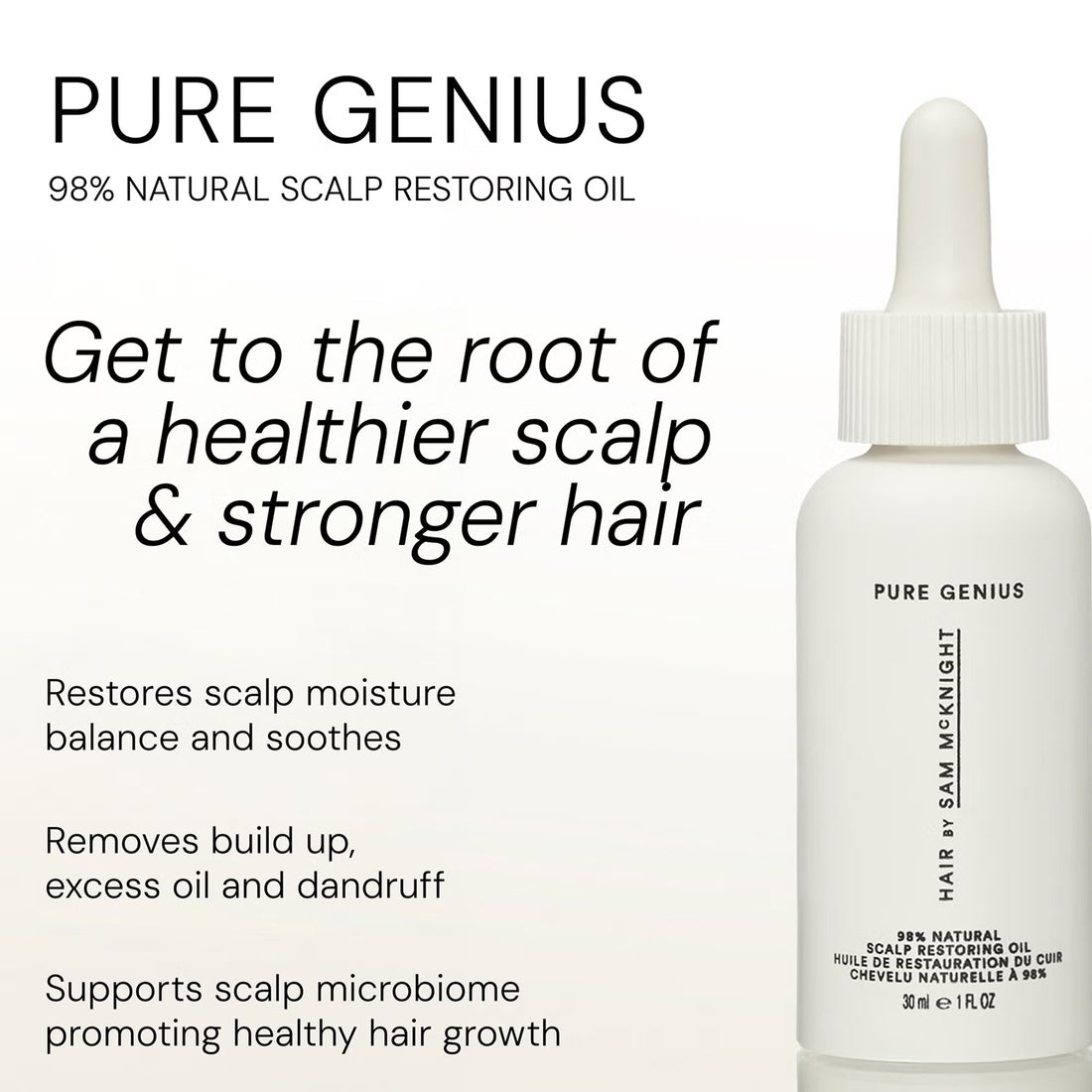 Hair by Sam McKnight Pure Genius Scalp Oil 30 ml