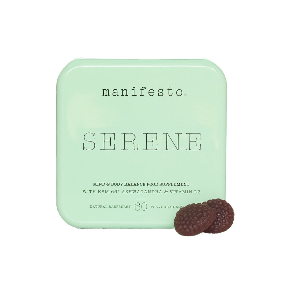 Manifesto Serene Gummies Tin (x60)
