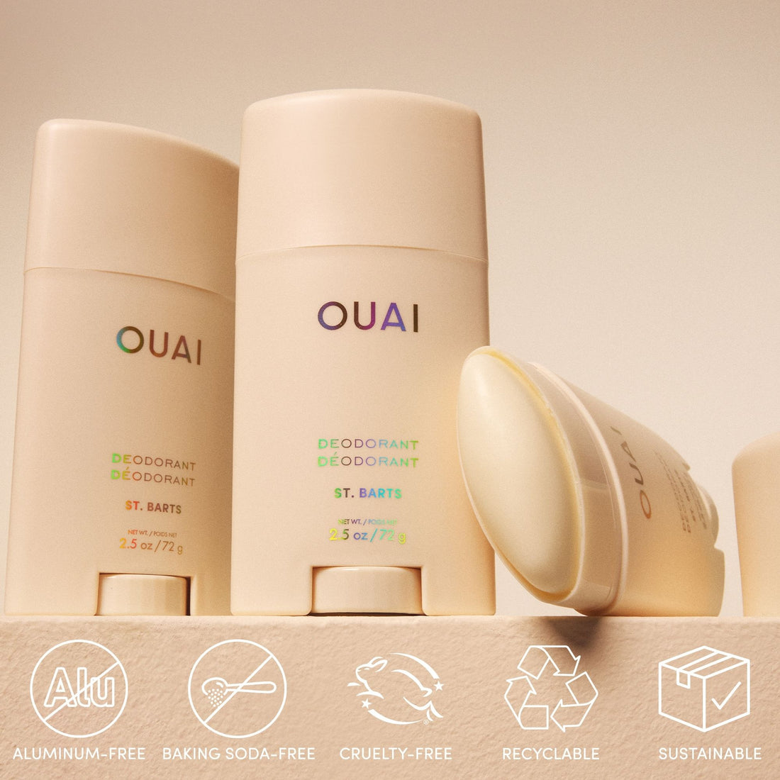 OUAI Deodorant St. Barts 72 g