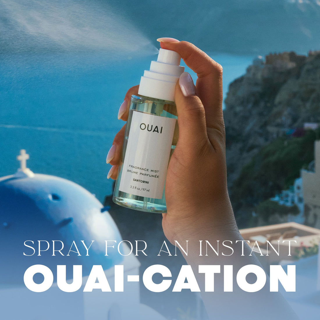 OUAI Santorini Hair & Body Fragrance Mist