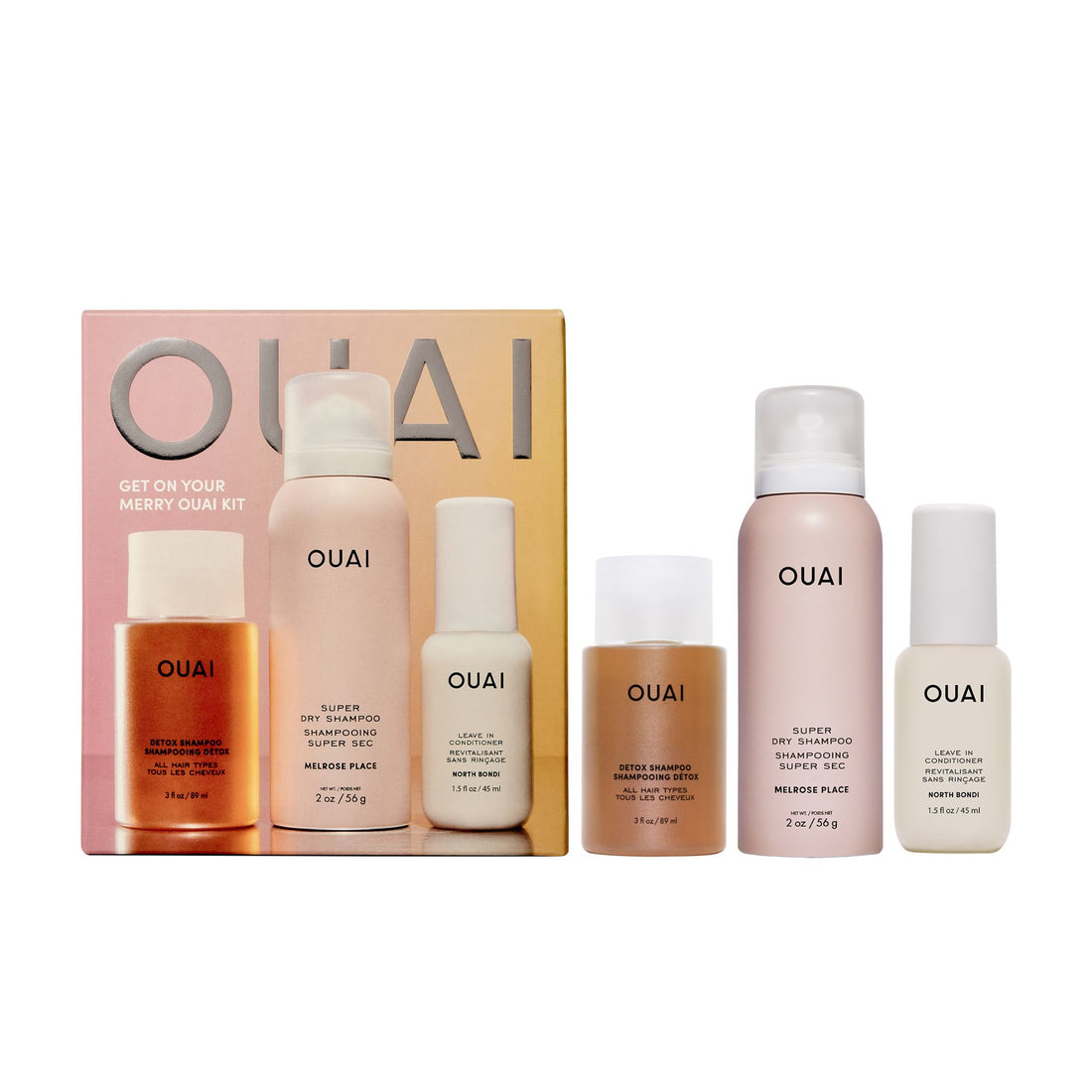 OUAI Get On Your Merry OUAI Kit