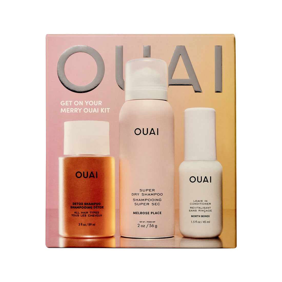 OUAI Get On Your Merry OUAI Kit
