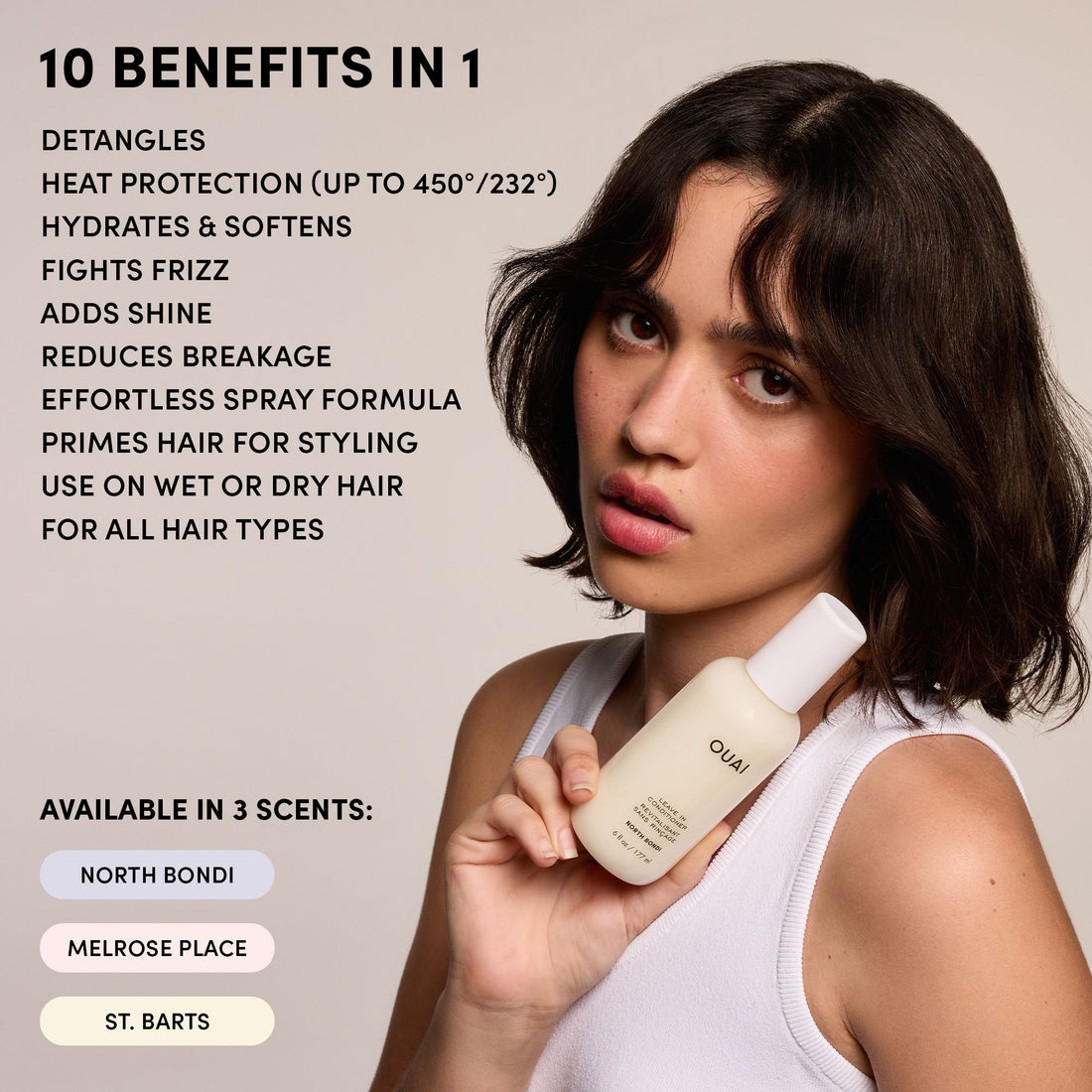 OUAI Leave In Conditioner St. Barts 177 ml