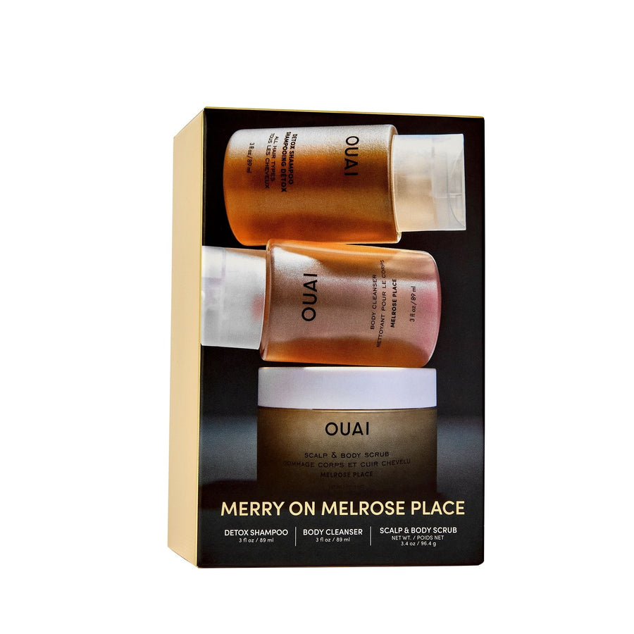 OUAI Merry on Melrose Holiday Set
