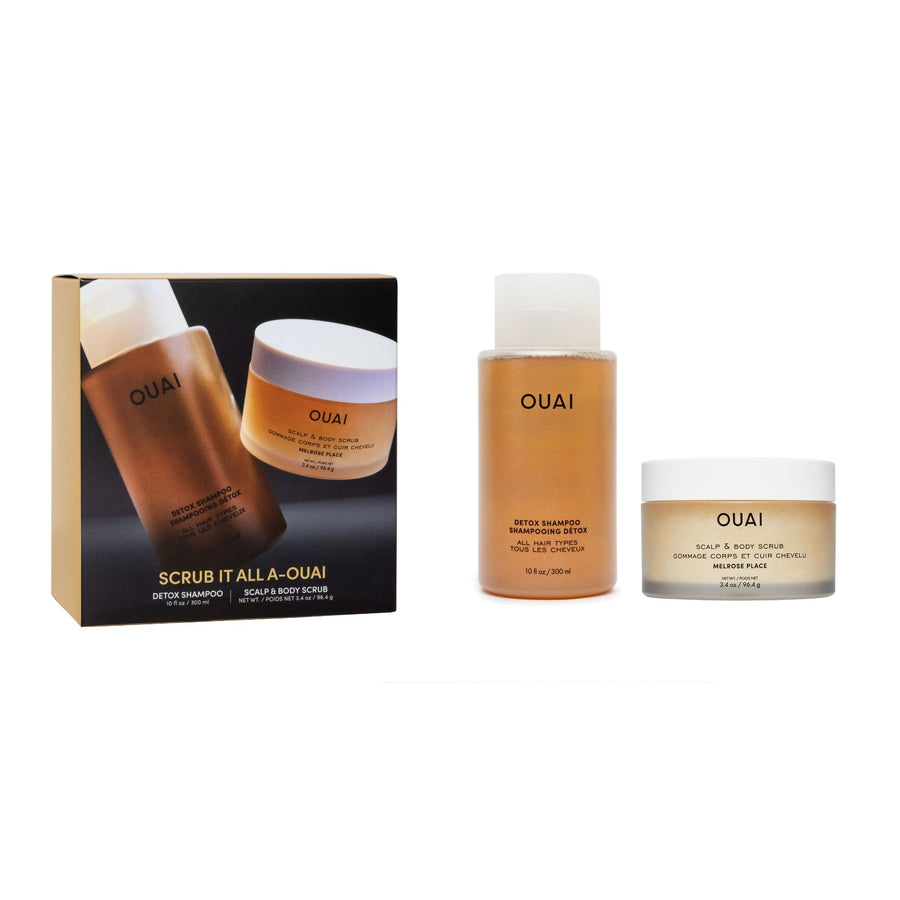 OUAI Scrub It All A-OUAI Holiday Set
