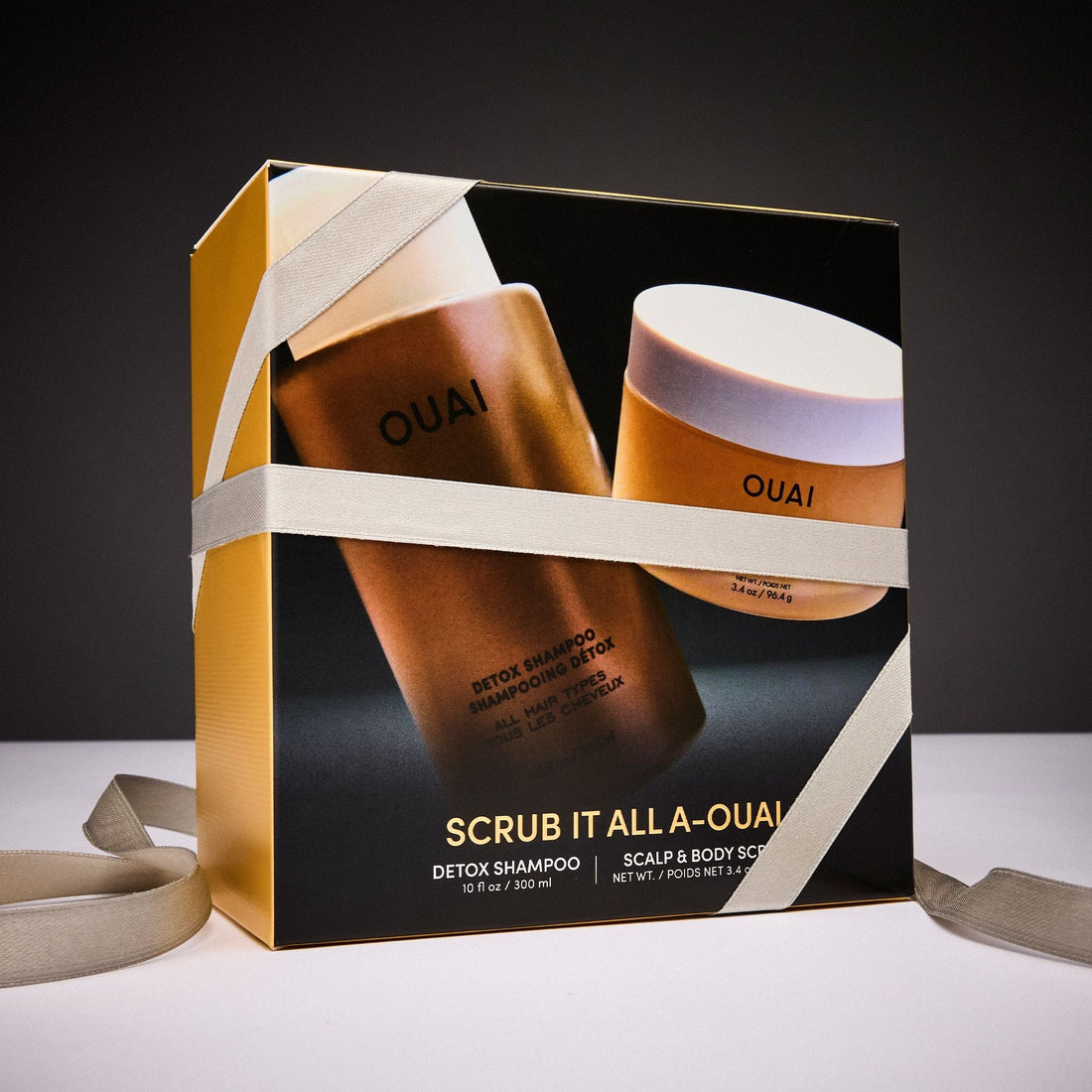 OUAI Scrub It All A-OUAI Holiday Set