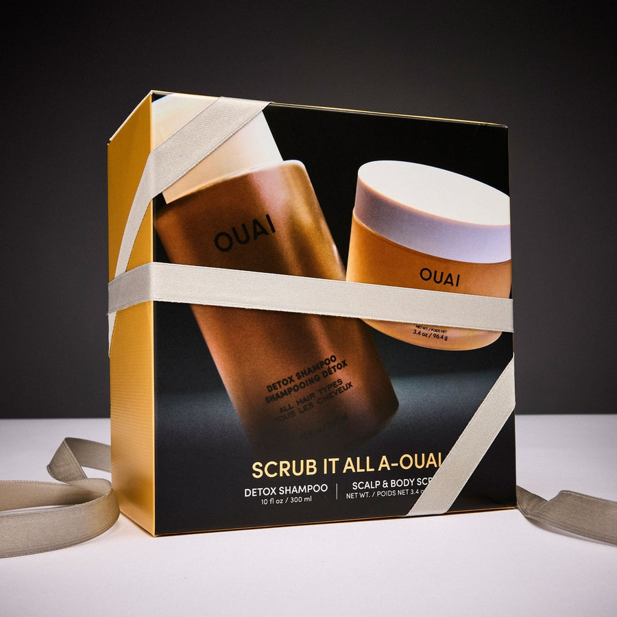 OUAI Scrub It All A-OUAI Holiday Set