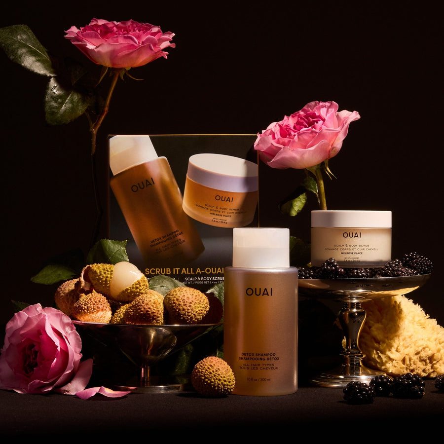 OUAI Scrub It All A-OUAI Holiday Set