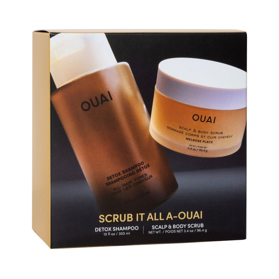 OUAI Scrub It All A-OUAI Holiday Set