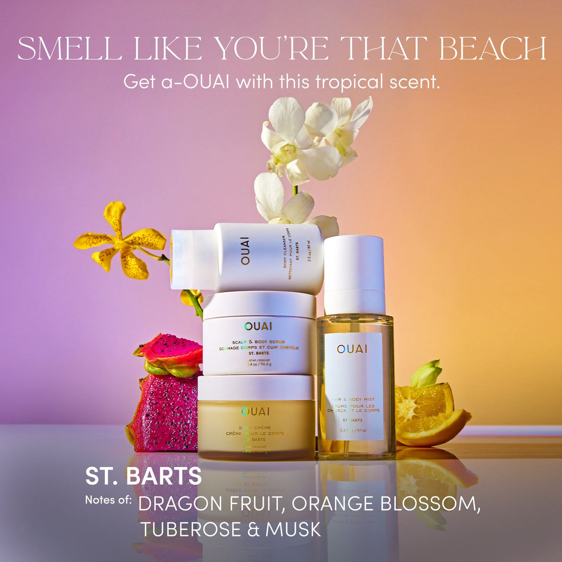 OUAI St. Barts Body Travel Kit