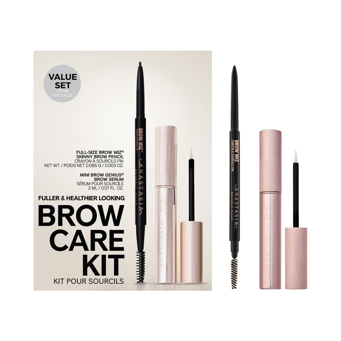 Anastasia Brow Care Kit Medium Brown