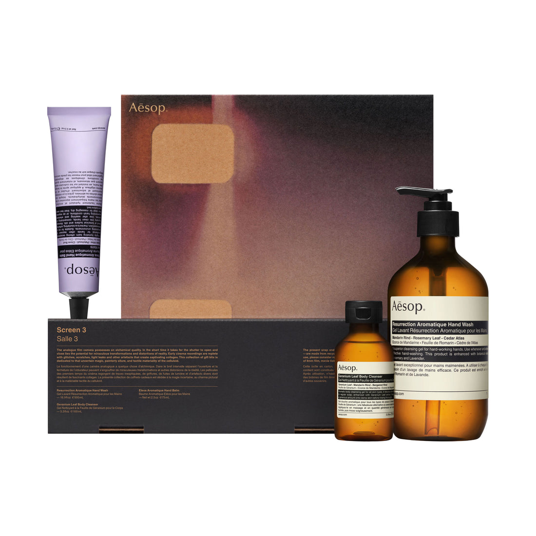 Aesop Screen 3 Body Care Trio