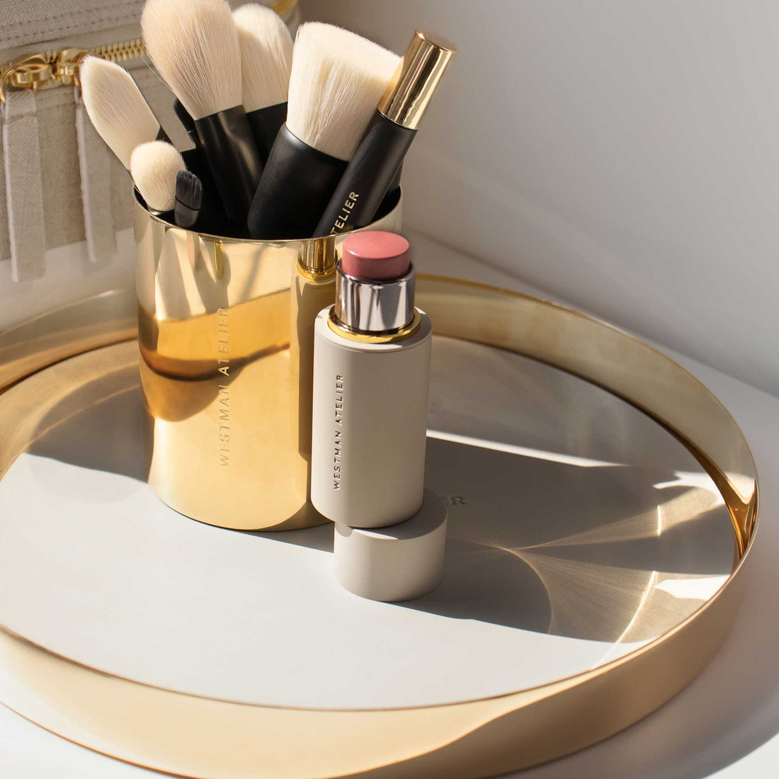 Westman Atelier x Skultuna Guld Plattan Vanity Tray