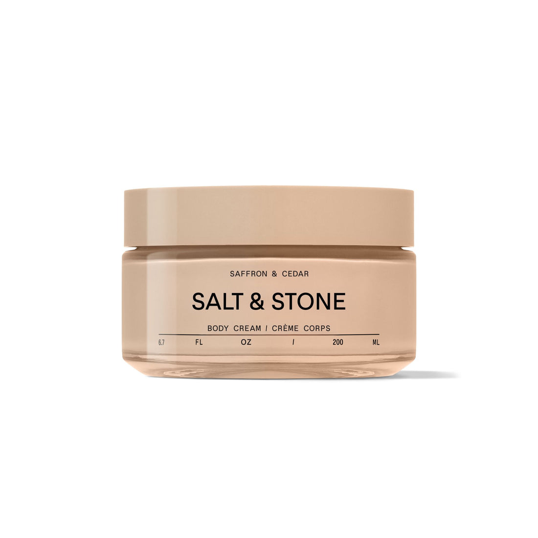 Salt & Stone Saffron & Cedar Body Cream 200 ml - Koch Parfymeri