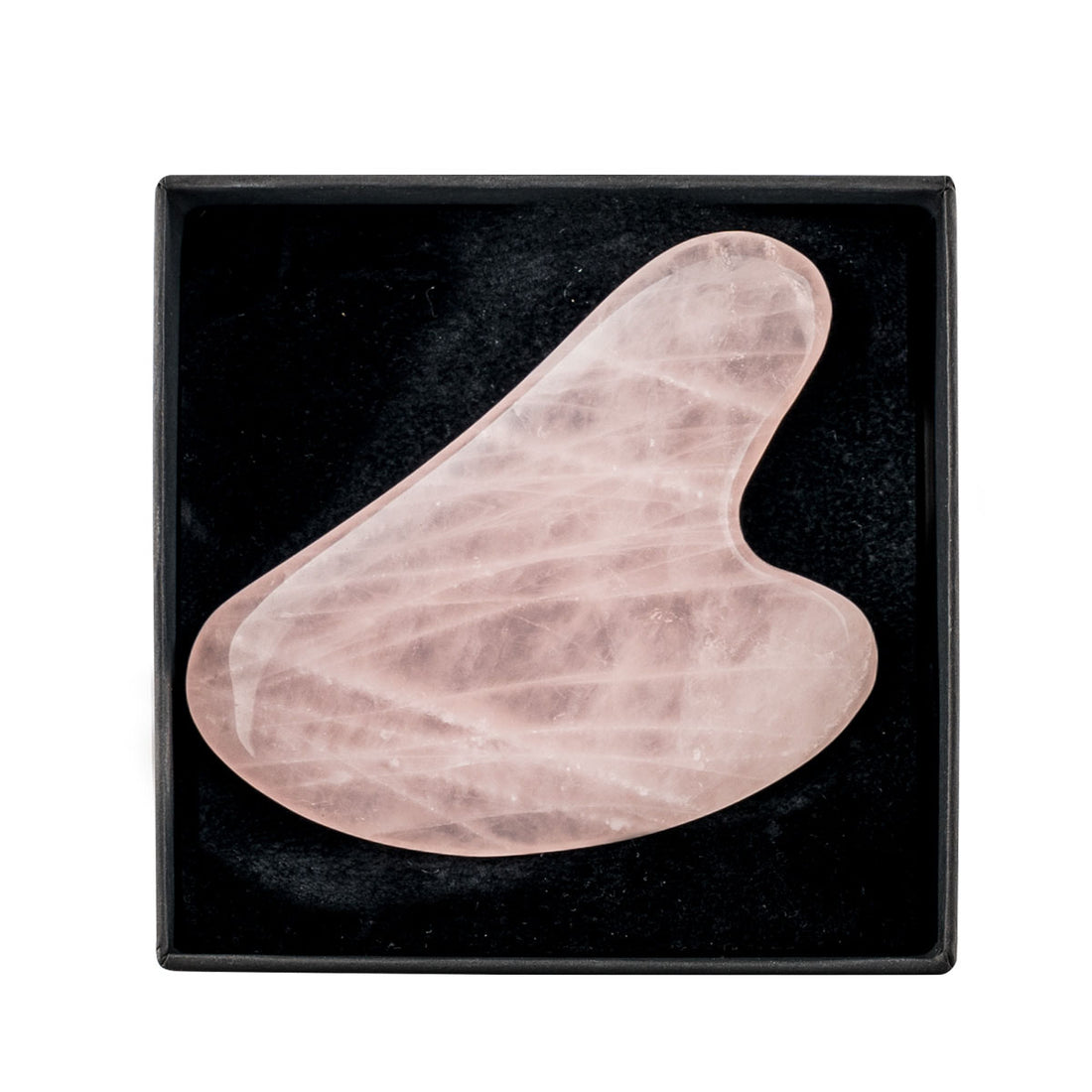 Amazing Space Gua Sha Rose Quartz Soft Heart - Koch Parfymeri