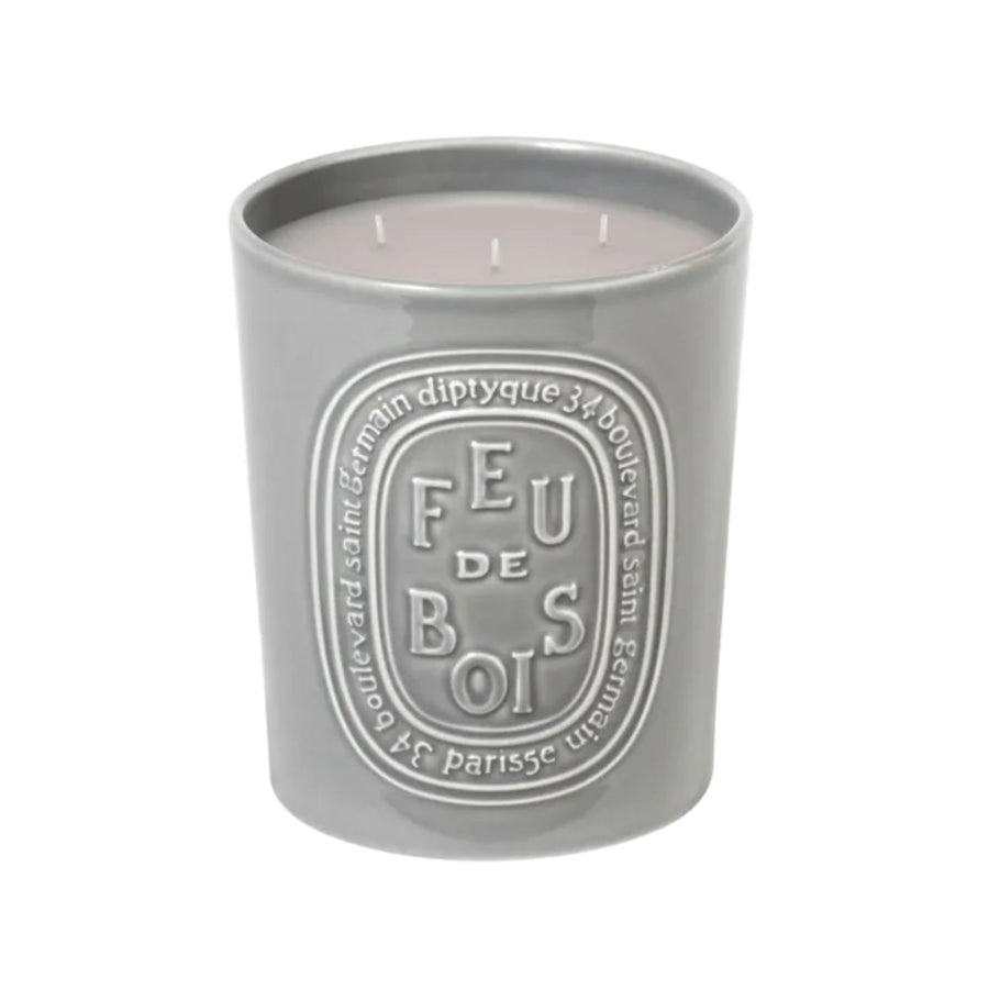 Diptyque Feu De Bois Extra-Large Candles 600 g - Koch Parfymeri