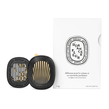 Diptyque Car Diffuser Set Fleur d'Oranger - Koch Parfymeri