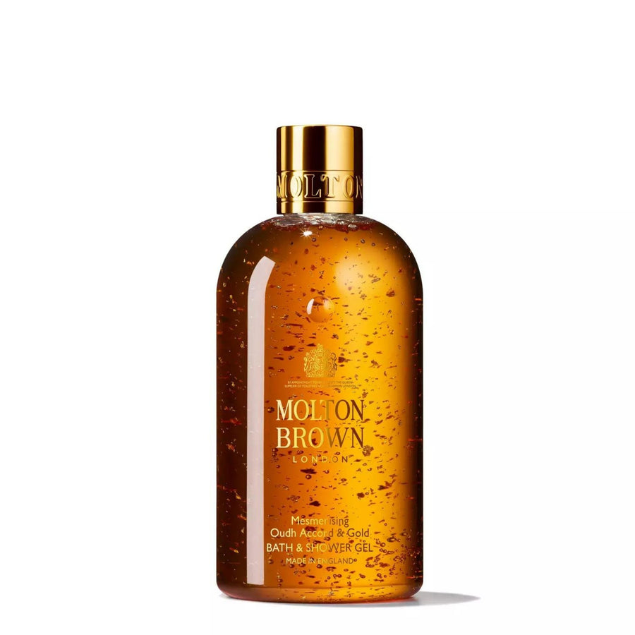 Molton Brown Mesmerising Oudh Accord & Gold Bath & Shower Gel 300 ml - Koch Parfymeri