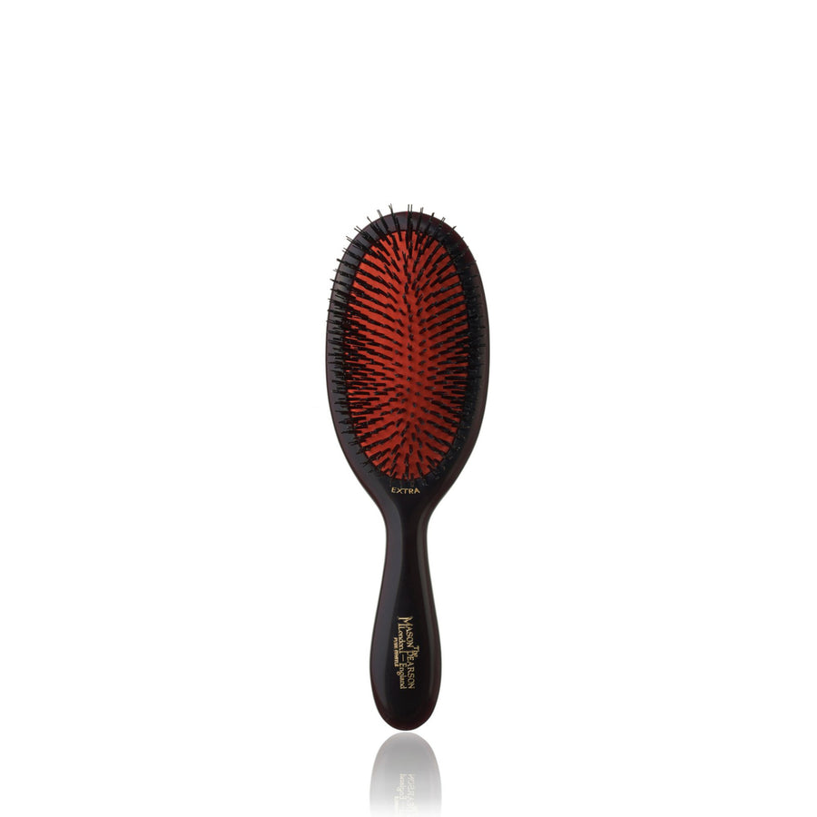 Mason Pearson B1 Large Extra Hairbrush (villsvinbust) (Dark Ruby) - Koch Parfymeri